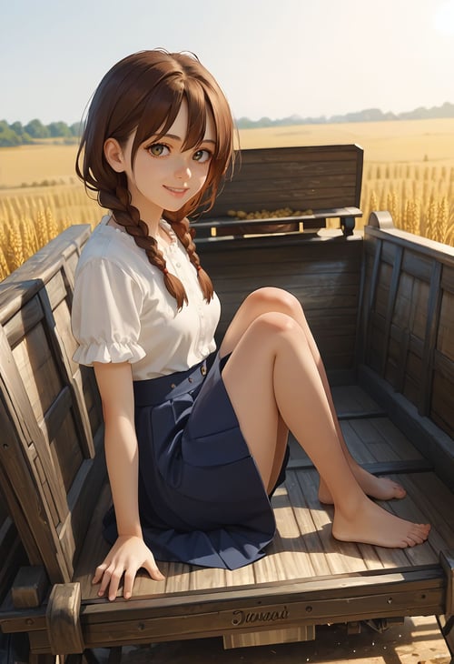 Horse-drawn Wagon by ronnyschipper on Tensor.Art