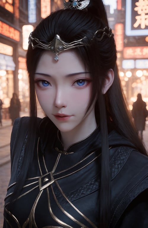 凡人修仙传-元瑶黑袍 by 天海TianHai on Tensor.Art
