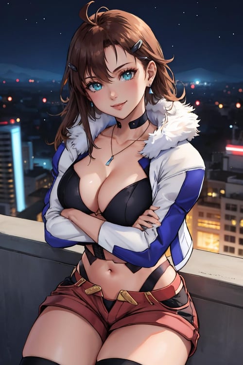 Shion Uzuki シオン・ウヅキ (Xenosaga) - Novowels by Ttan on Tensor.Art