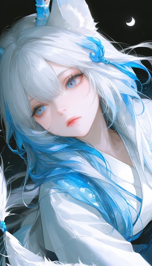 White Moon by Shuriko on Tensor.Art