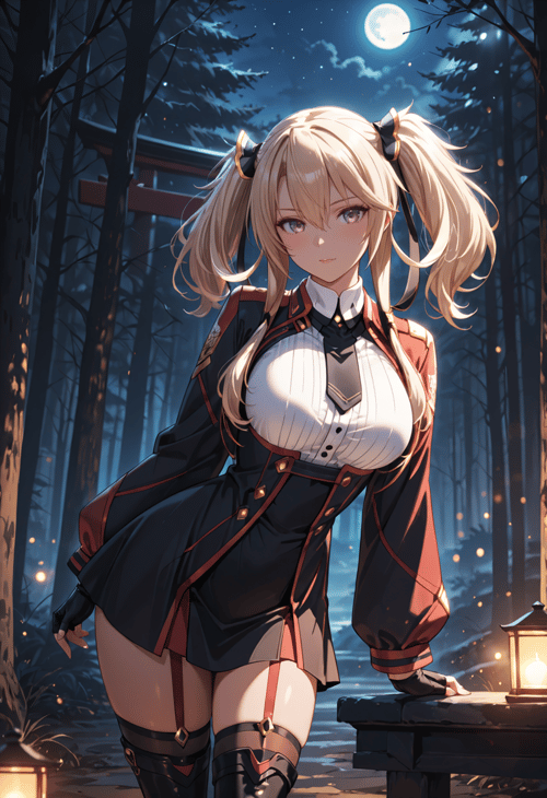 Sasha Necron (The Misfit of Demon King Academy) by Ttan on Tensor.Art