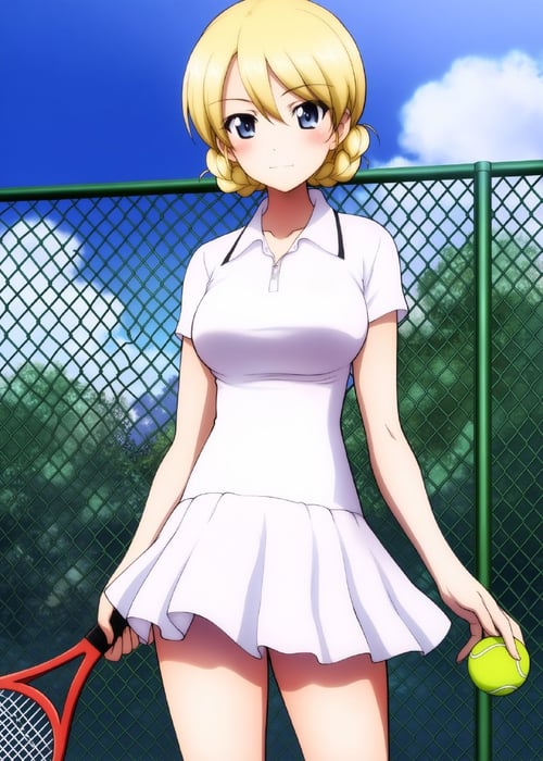 Darjeeling (Girls Und Panzer) by Ttan on Tensor.Art