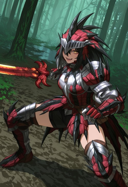 Rathalos Armor (MH3 Blademaster)[Monster Hunter] by miaomiao on Tensor.Art
