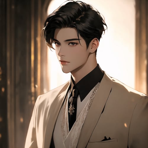 niji男性模型 by 皮蛋咯 on Tensor.Art