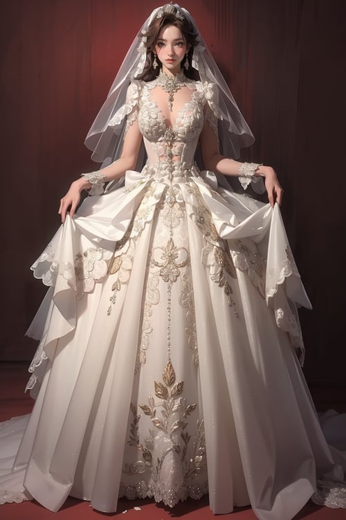 wedding dress set by miaomiao on Tensor.Art