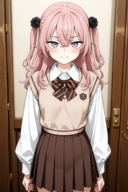 Brown Vest School Uniform - Illu by reprinter on Tensor.Art