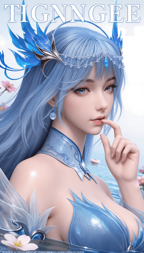 DJ_蓝仙-原皮肤-完美世界 by DJ大江东去 on Tensor.Art