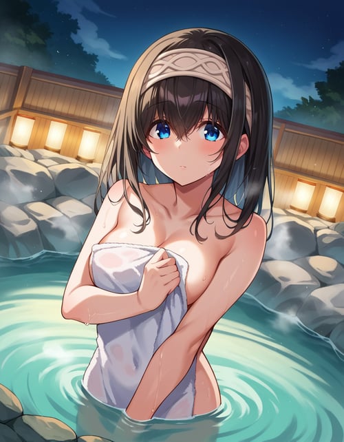Fumika Sagisawa (鷺沢文香) - Idolmaster (アイドルマスター) by nnk245 on Tensor.Art