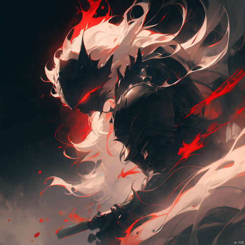 狂战士--黑骑士(气势画风) by 荣耀之心 on Tensor.Art