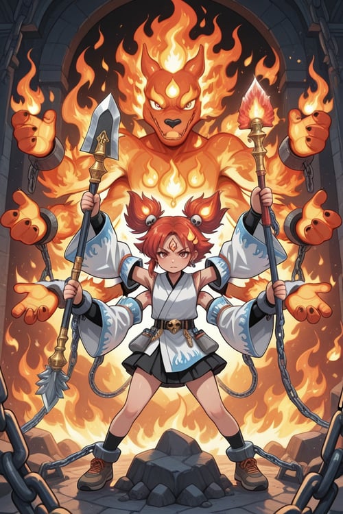 烏枢沙摩明王(Gemini) by だれとく紳士 on Tensor.Art