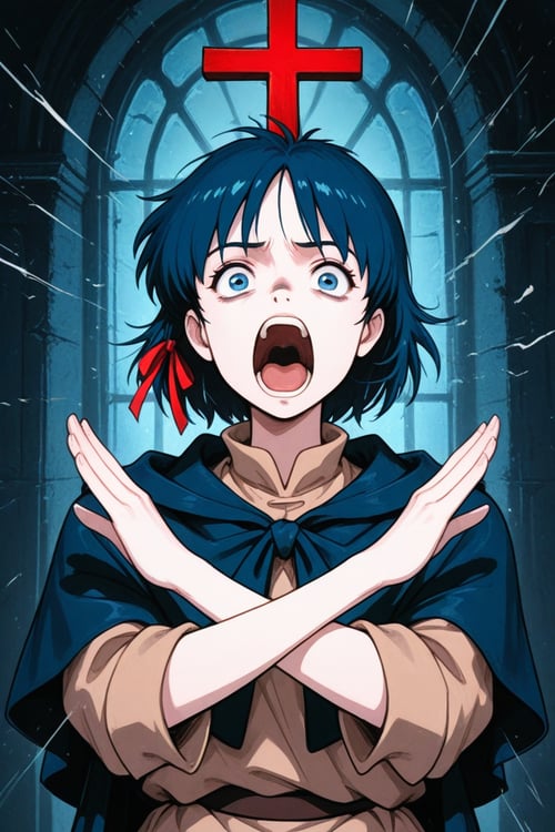 ひょうきんジャッジメント(ポーズLoRA)|Hyoukin Judgment(Pose LoRA) by daretoku-2 on Tensor.Art