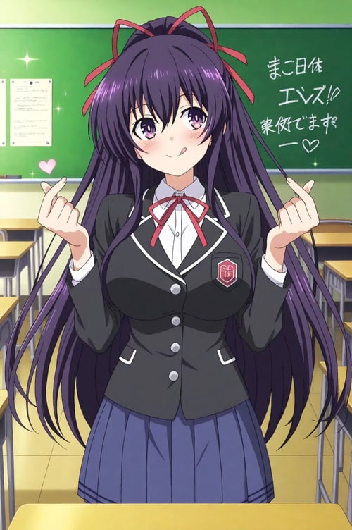 Tohka Yatogami (夜刀神十香) - Date a Live(デート・ア・ライブ) S1 by Katori Konoe on Tensor.Art