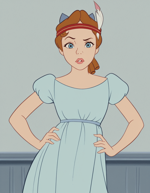 Wendy Darling (Peter Pan - 1953) IL by elderagent on Tensor.Art