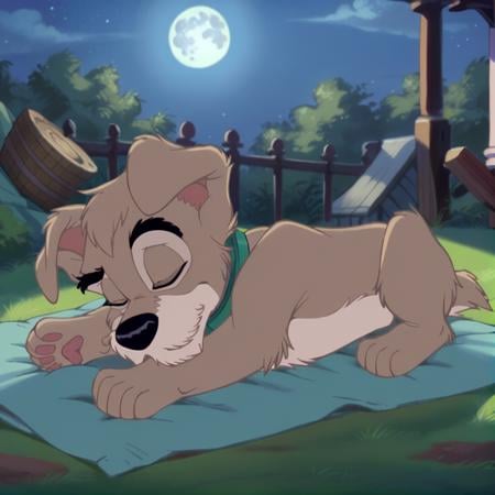 Scamp (Lady and the tramp 2) by Starman on Tensor.Art