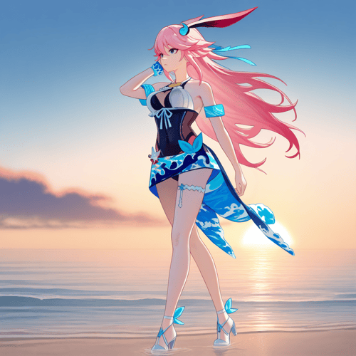 Yae Sakura - Honkai Impact 3rd (16 Outfits) by Khanykov01 on Tensor.Art