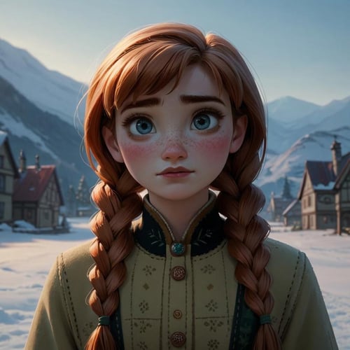 Anna (Frozen) - TomorrowLandBailey937 by Ttan on Tensor.Art