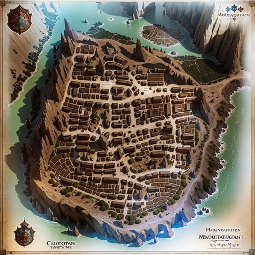 Fantasy City Map Generator by user_653089063695360983 on Tensor.Art