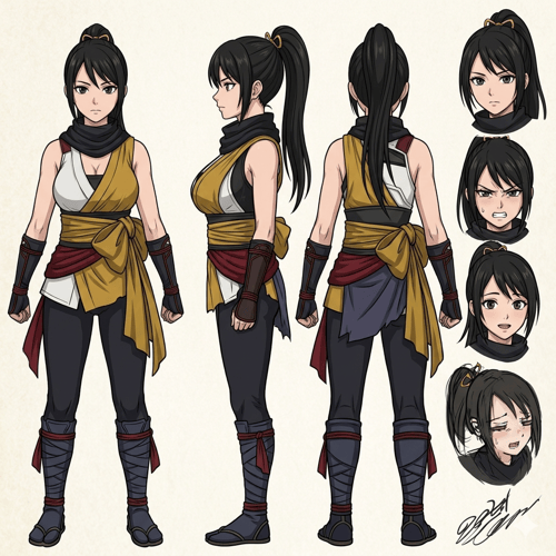 samurai warriors 5 ninja zako by Wolfrun on Tensor.Art