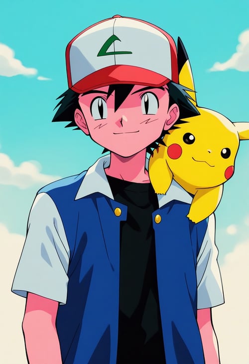 Ash Ketchum - Satoshi Kanto version by Redyaan by user_680967095118289292 on Tensor.Art