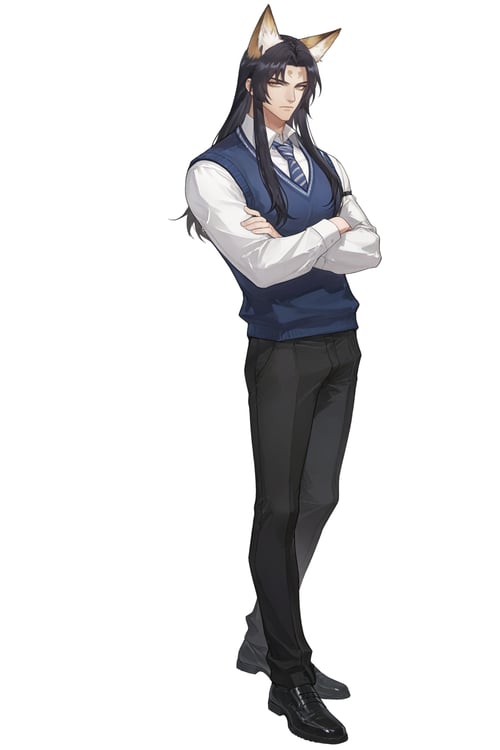 玉藻前校服 by 妖狐的又鸟巴套子 on Tensor.Art