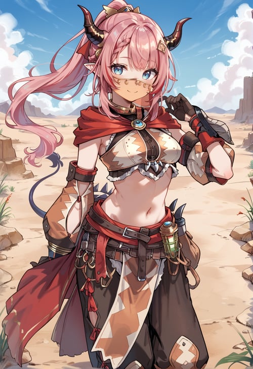 Monster Hunter-Kulu-Ya-Ku Armor(クルル装備)illust/pony by miaomiao on Tensor.Art