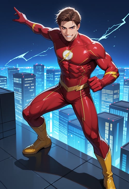 The Flash Suit by RandeiTheWitch on Tensor.Art