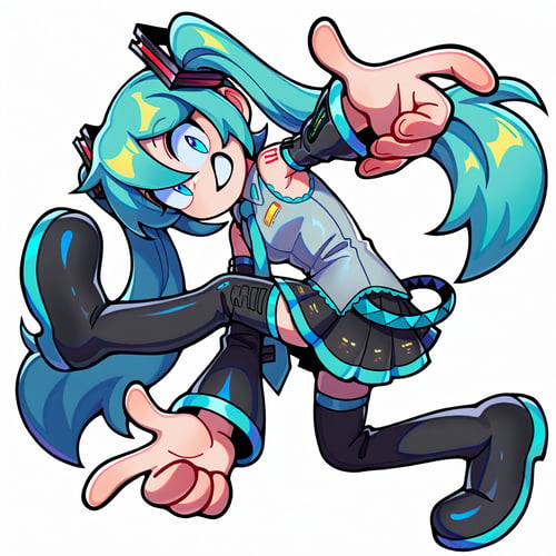 Sonic Adventure Pose - PDXL and IllustriousXL by Sonic X on Tensor.Art