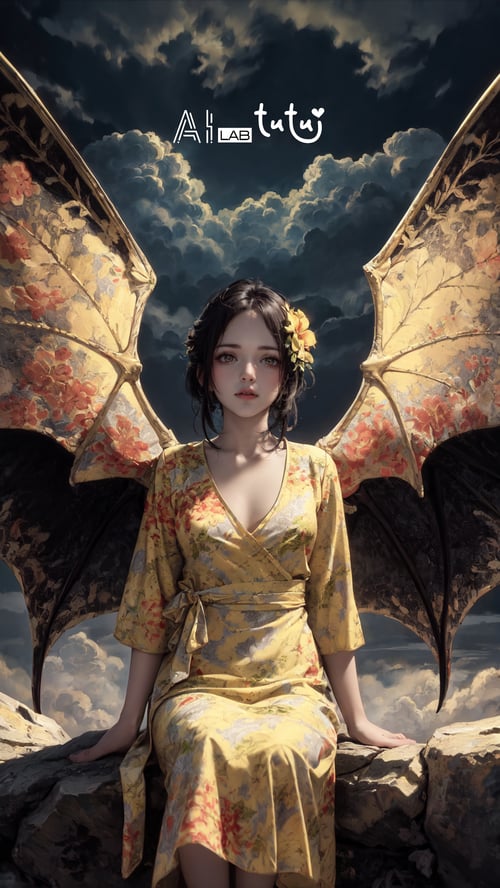 图图的情趣制服（黄色战袍&黄色碎花连衣裙） by 天选打工人赵图图 on Tensor.Art
