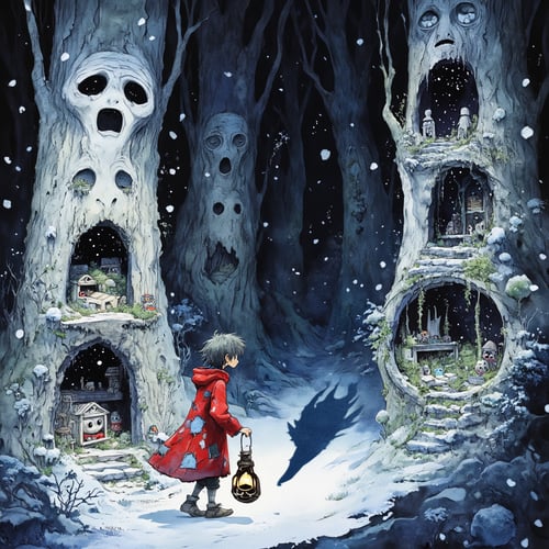 Dark Ghibli Fairytales by Synthwave on Tensor.Art