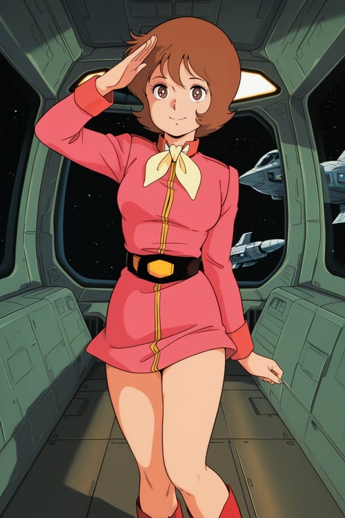 Fraw Bow フラウ・ボゥ  Mobile Suit Gundam 機動戦士ガンダム by user_853931801855396637 on Tensor.Art