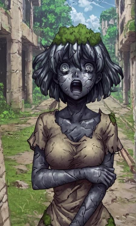 Petrification - Stone World - Dr Stone by NebbyGuardian on Tensor.Art