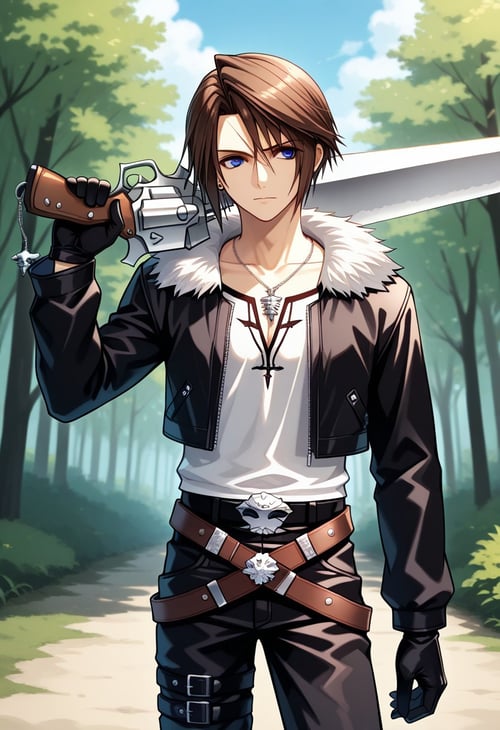 Squall Leonhart - Final Fantasy VIII / Dissidia by 第十三月 on Tensor.Art