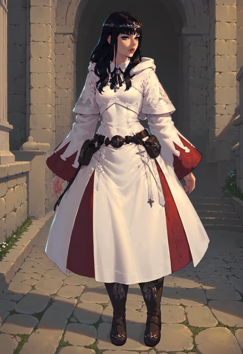 Healer's Attire (Final Fantasy XIV) by miaomiao on Tensor.Art
