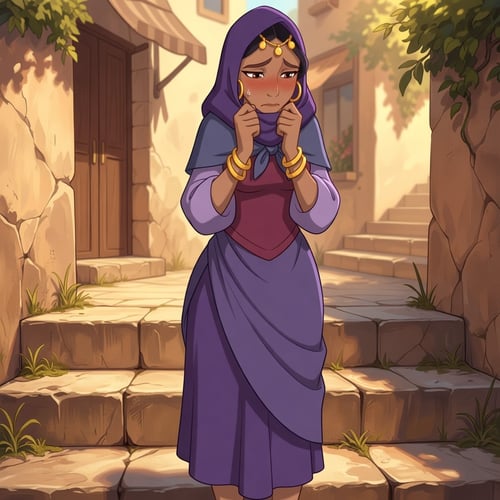 Quasimodo's Mother (The Hunchback of Notre Dame) by Artificial_ignorance on Tensor.Art