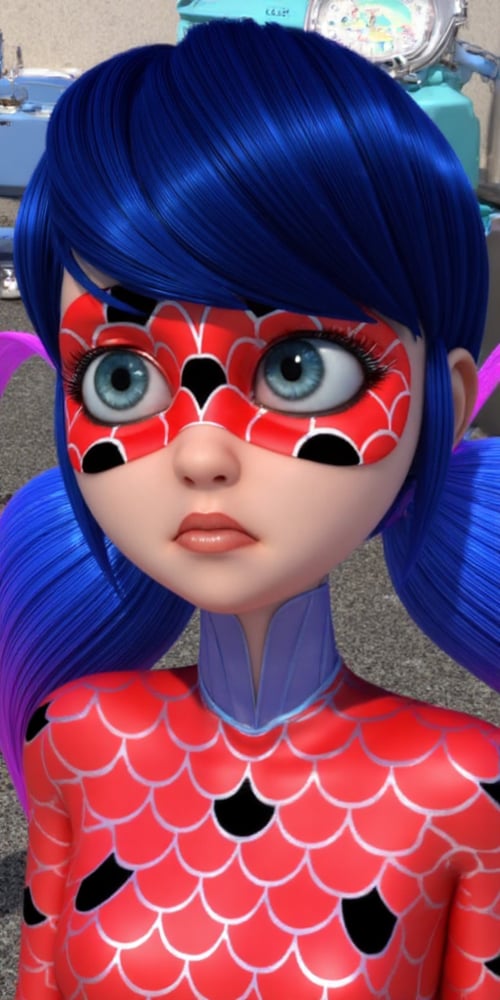 Aquabug S1-5, Ladybug, Miraculous, Flux  by Tetete on Tensor.Art