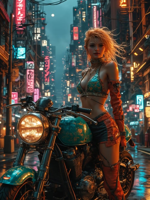 TQ - Cyberpunk Flux by TracQuoc on Tensor.Art