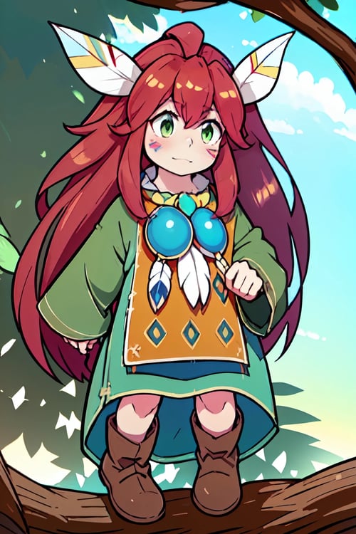 Popoi (Secret of Mana) by KitsuneGirl on Tensor.Art