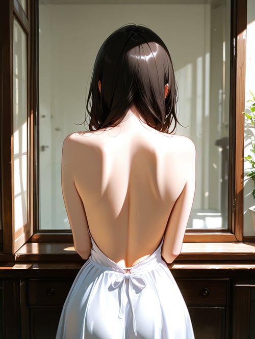 No looking back – pose composition by yy on Tensor.Art