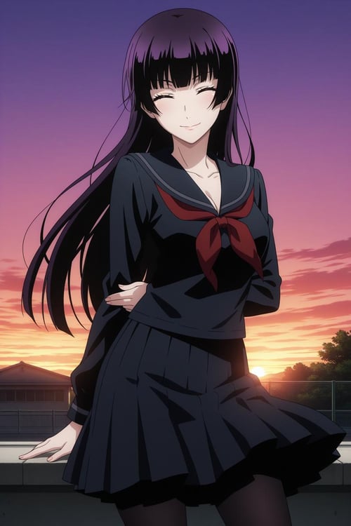 Yuuko Kanoe 庚 夕子 (Tasogare Otome x Amnesia) by Ttan on Tensor.Art