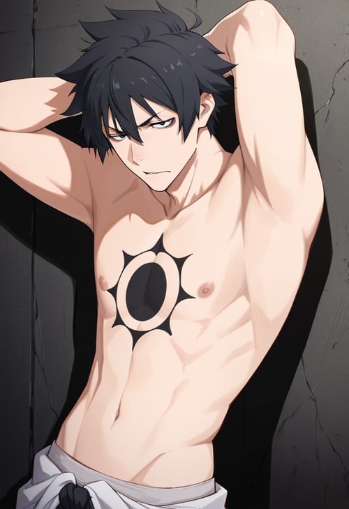 Jiro Azuma (Black Torch) by PSYREN fans on Tensor.Art
