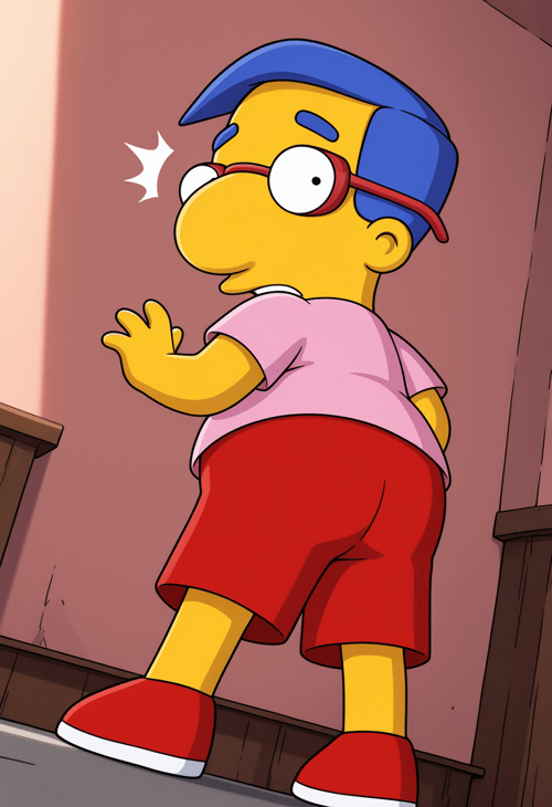 Bart Simpson & Milhouse Van Houten by ShoOmoeru on Tensor.Art
