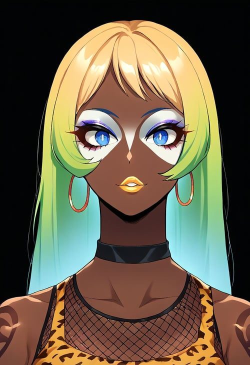 Concept: Manba (Gyaru/Ganguro/Yamanba) by K-12930312 on Tensor.Art