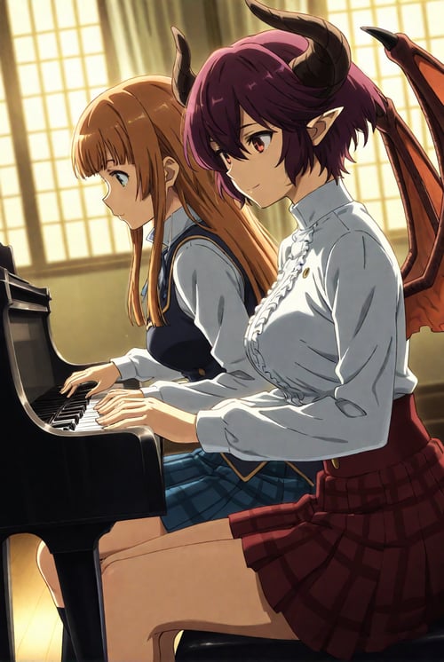 Mysteria ( Manaria ) friends - Anne & Grea by Pio on Tensor.Art