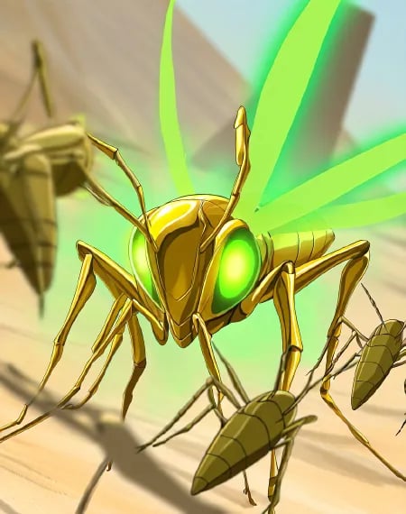 Shu Swarm (Egyxos) (NoobAI) (AD) by user_720431629750874608 on Tensor.Art