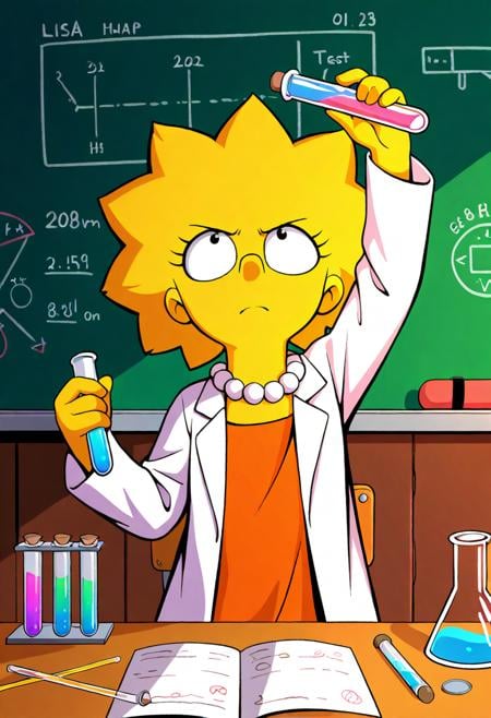Lisa Simpson - The Simpsons by CliffJumper on Tensor.Art