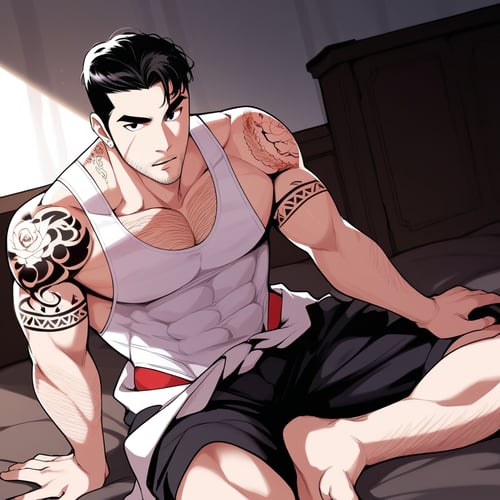 Euntae Lee aka Vasco (Lookism) by Lineko on Tensor.Art