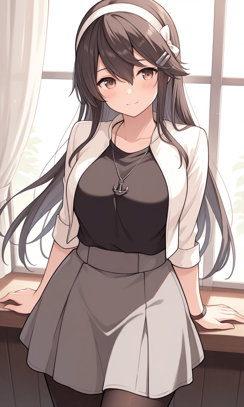 [IllustriousXL v0.1] Haruna (KANCOLLE) by Vegs on Tensor.Art
