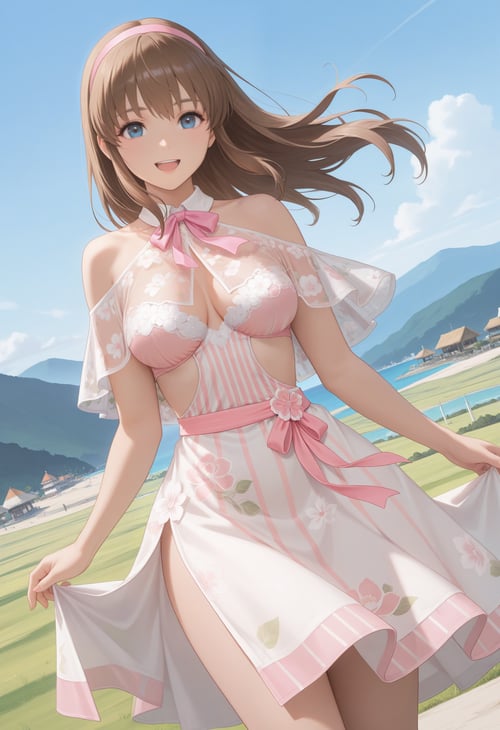 プランタンロゼ / Printemps Rose - DOAXVV Outfit (Illustri by reprinter on Tensor.Art