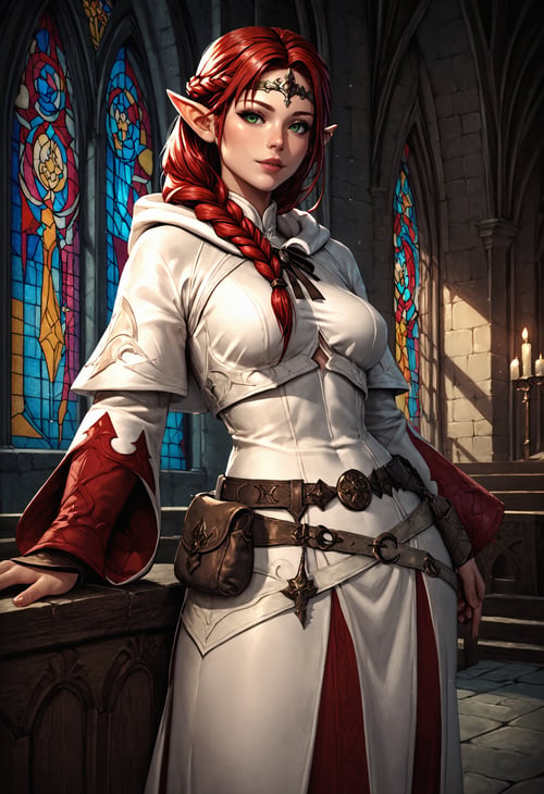 Healer's Attire (Final Fantasy XIV) by miaomiao on Tensor.Art