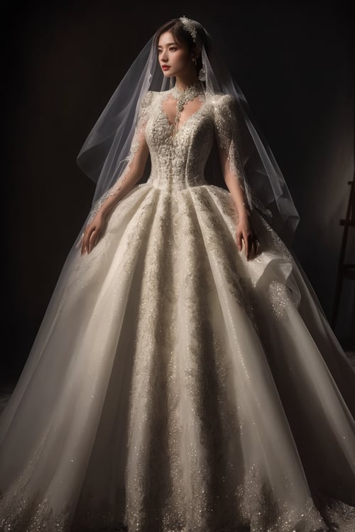 wedding dress set by miaomiao on Tensor.Art